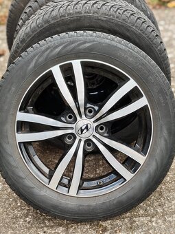 El. disky 5x114.3 6,5J16H2 zimne pneu Nokian 205/55 R16 - 5