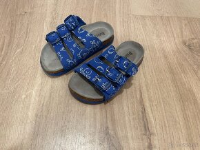 Detské sandálky25 a 26, papuče Rak 23a kožené 22 - 5