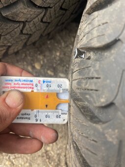 5x112 R16 6,5J ET45 CMS C12 + 215/60 R16 zimné - 5
