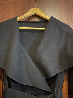 Dámsky dlhý kabát na prechodné obdobie - 5