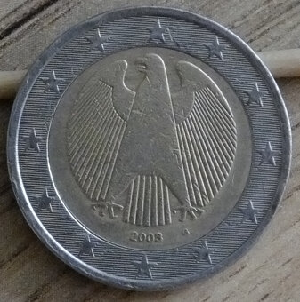 2 Euro - 2003 Nemecko chyboražba ponuknite cenu. - x0 - 5
