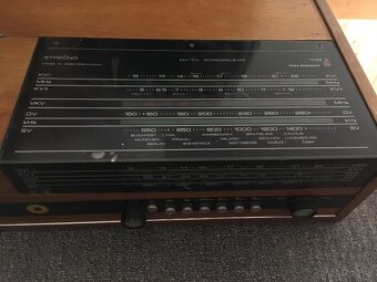 Rádio gramofón - Stereo prijímač 1132 A Tesla Bratislava - 5