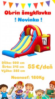 🏰Prenájom skákacích hradov pre deti🏰 - 5
