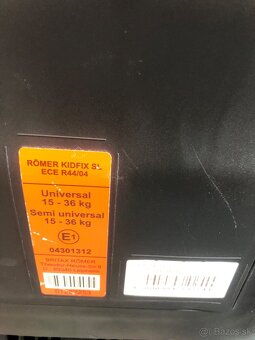 Autosedačka Römer Britax - 5