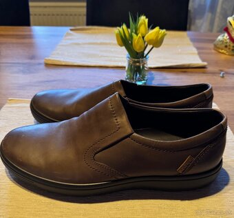 Pánske elegantné členkové topánky - 5