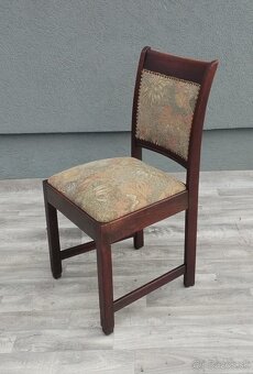 Set stoličiek ” ART DECO “ ( 4 KS ). - 5