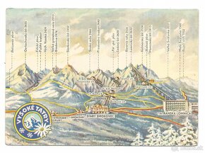 Vysoké Tatry (31-40) - vf, prejdené poštou - 5