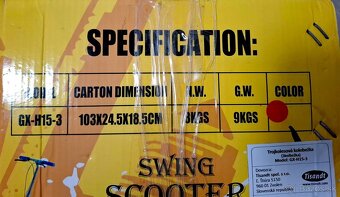 Trojkolesová kolobežka - 5