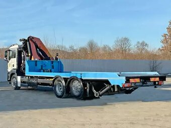 MAN TGS 26.400  Prepravník strojov 7,70 m + PALFINGER + Pil - 5