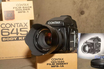 Fotoaparát Contax 645 + objektívy Carl Zeiss 280mm a 2.8140m - 5