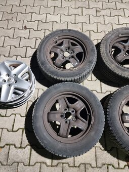 Plechové disky 5x114,3 R16 (205/60 R16) - 5