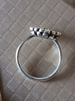 Trollbeads Sedmokráska v 54+ strieborný prstienok v54 - 5