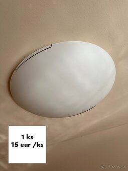 Predám interiérové svietidlá – rôzne druhy a ceny - 5