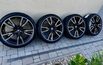 Original disky kolesa BMW 747 M R22 X5 G05 X6 G06 + Pirelli - 5