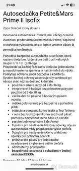 Autosedačka Petite&Mars - 5