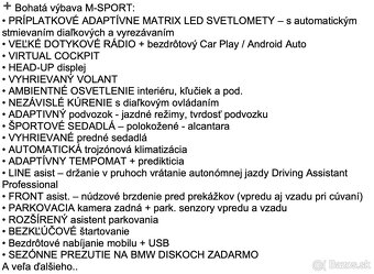 💥 BMW 320d xDrive M-SPORT Limousine | 2023 | V ZÁRUKE - 5