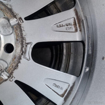 Hliníkové Volkswagen disky 5x112 R16 6,5J ET46 - 5