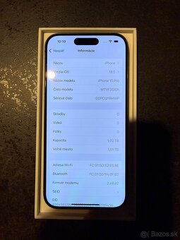 Iphone 15pro 1TB Natural titanium - 5