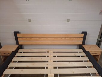 Manželská posteľ - masiv - 5