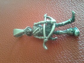 Unikátny AG privesok, striebro - 5