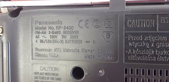 Panasonic rádio "tranzistorové" - 5