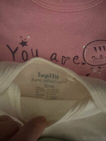 Balík oblečenia pre bábätko dievčatko - veľkosť 50 -56 - 5