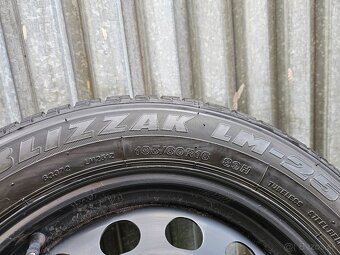 Originálna zimná sada VW - 5x100 r16 +Bridgestone 195/60 r16 - 5