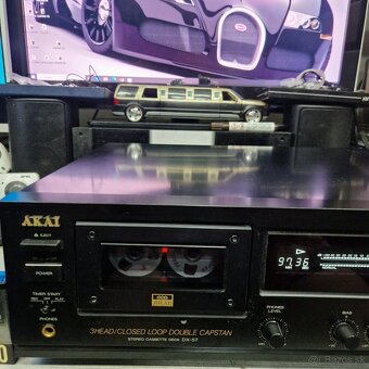AKAI DX-57...3 hlavový kazetový deck , Dual Capstan ... - 5
