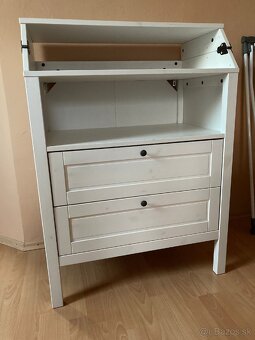 Biela komoda na prebaľovanie IKEA SUNDVIK - 5