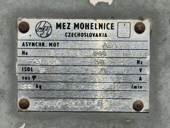 Stolová píla / cirkulárka – MEZ Mohelnice 7,5 kW - 5