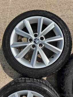 16” Alu sada ŠKODA s pneu 215/45R16 5x100 - 5