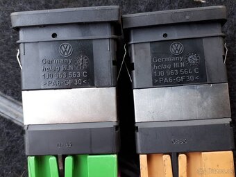 KABELAZ VYHREVU SEDACIEK + PREPINACE VYHREVU VW GOLF 4 BORA - 5