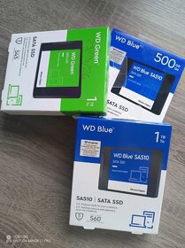 WD Green™Blue™ 240GB, 500GB a 1TB SSD 2,5" Zaruka 04/2028 - 5