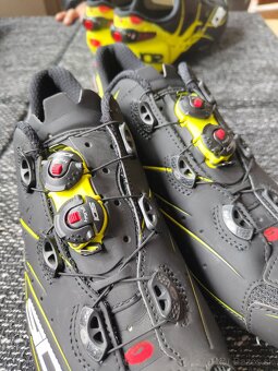 Karbónové Tretry Sidi Shot - Bright Yellow (EU44) - 5