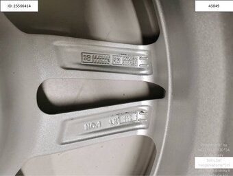 Škoda Yeti, Superb, Karoq alu disky 5x112 R17 ET27 7,5J 1214 - 5