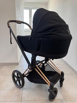 CYBEX Kočík kombinovaný Priam 4.0 Rosegold Sepia Black Plati - 5