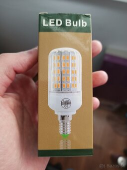 Moderná stolná lampa a výkonná LED žiarovka - 5