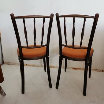 Retro stolicky TON Thonet vidiecke provence 2ks - 5