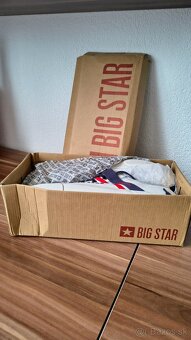 New: Big Star tenisky | veľ. 45 | Biele - 5