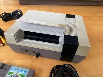 Nintendo NES Entertainment System 1987 herná konzola + 3 hry - 5
