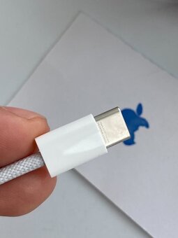 Opletený Originál Apple USB-C to USB-C kábel MQKJ3ZM/A - 5