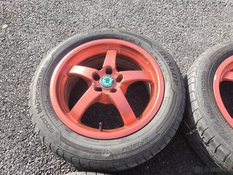 DOTZ 5x100 R16 + letné pneu 205/55R16 - 5