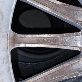 Hliníkové Borbet disky 5x110 R17 7J ET40 - 5