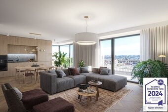 3 izbový byt s predzáhradkou v projekte Huštáky Boutique Res - 5