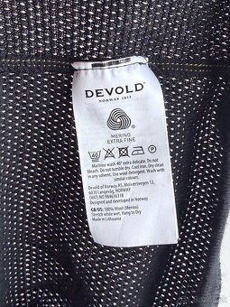 Merino rolák Devold Wool Mesh 190 Zip Neck Man - 5