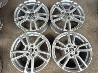 5x112 r17 ET38 x 7,5J elektróny ŠKODA,VW,SEAT,AUDI - 5