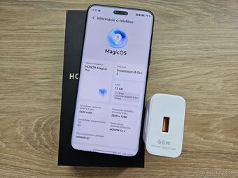 HONOR Magic6 Pro 5G 12GB/512GB,black,ako novy,zaruka NAY - 5