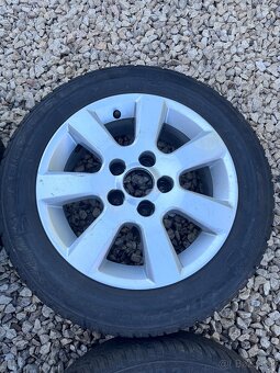 Orig. Hliníkové disky Opel R15 5x110 - 5