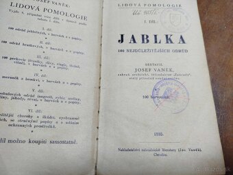 Lidová pomologie 1935 I. díl JABLKÁ 100 nejdůležitejších odr - 5