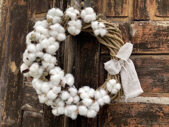 Vianočný veniec -Jednoduchá nádhera - 5